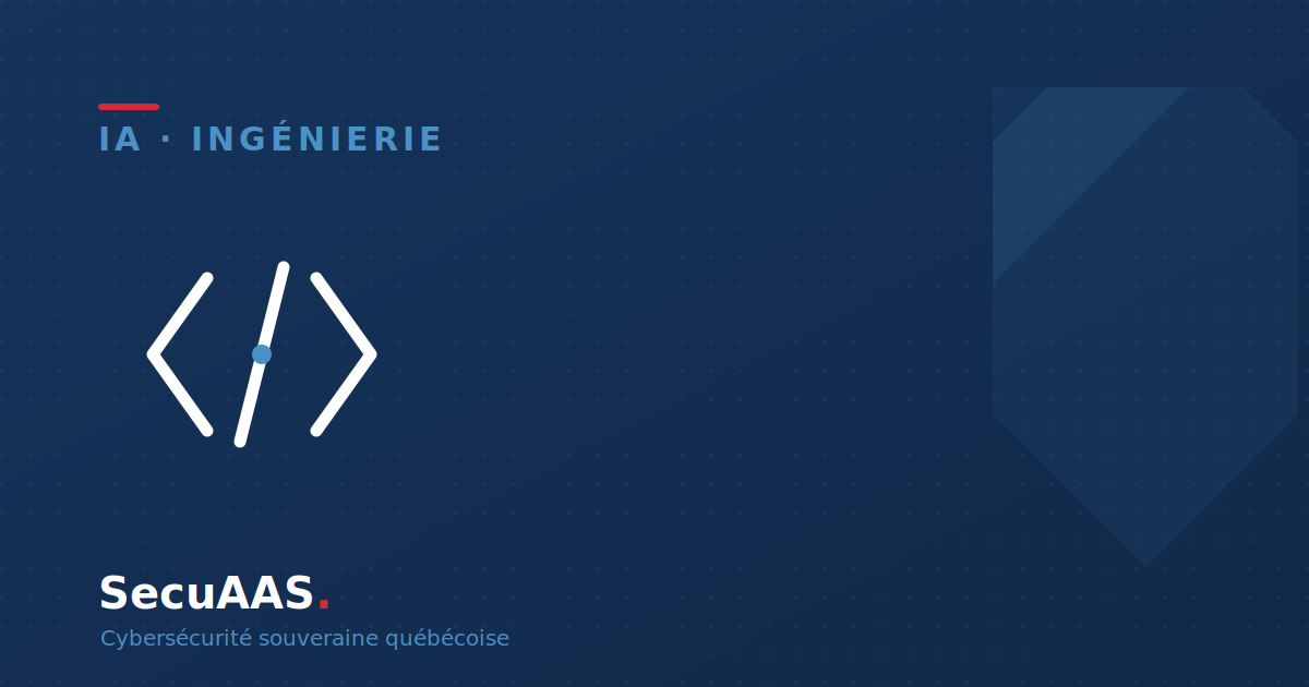 Développer avec l'IA sans faire du vibe coding : l'architecture d'ingénierie de SecuAAS